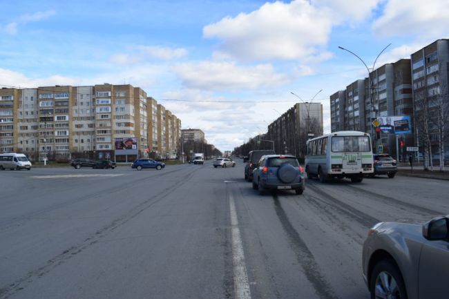 В Ухте Mercedes